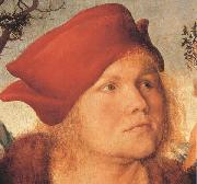 Lucas Cranach, Details of Dr.Johannes Cupinian (mk45)